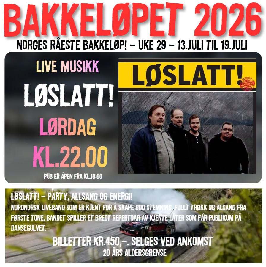 Lørdag 18.juli - Afterparty!