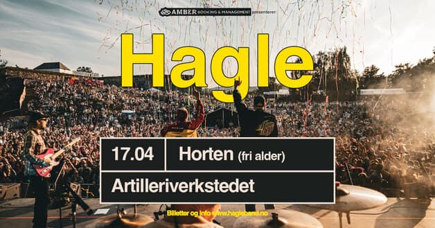 Hagle // FRI ALDER - UTSOLGT! // Artilleriverkstedet