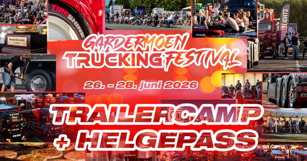 Billetter til Gardermoen Trucking Festival 2026
