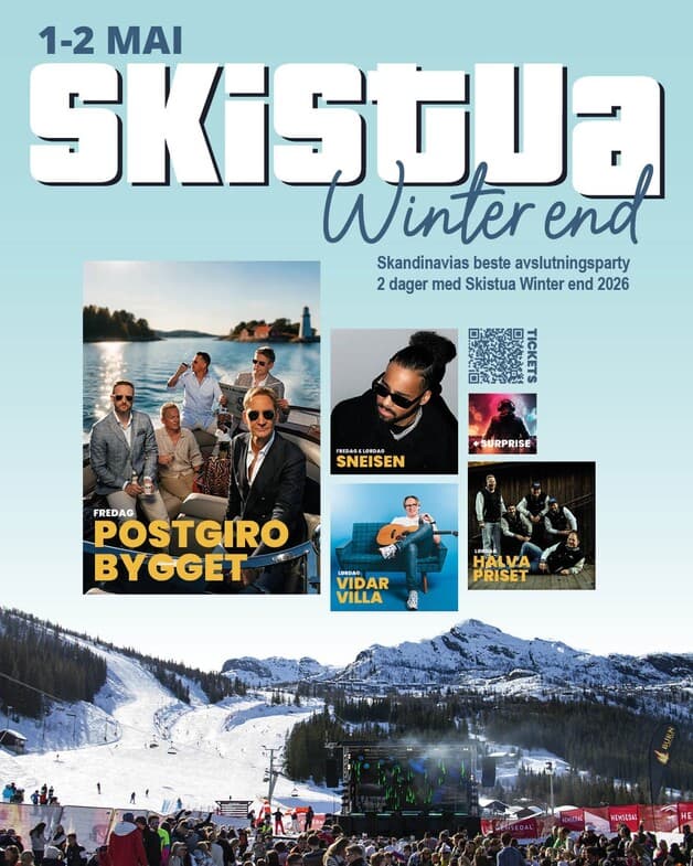 Skistua Winter End: Afterski og utekonserter