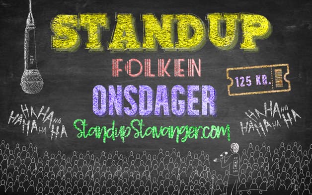 Standup i Grottene - 15. april